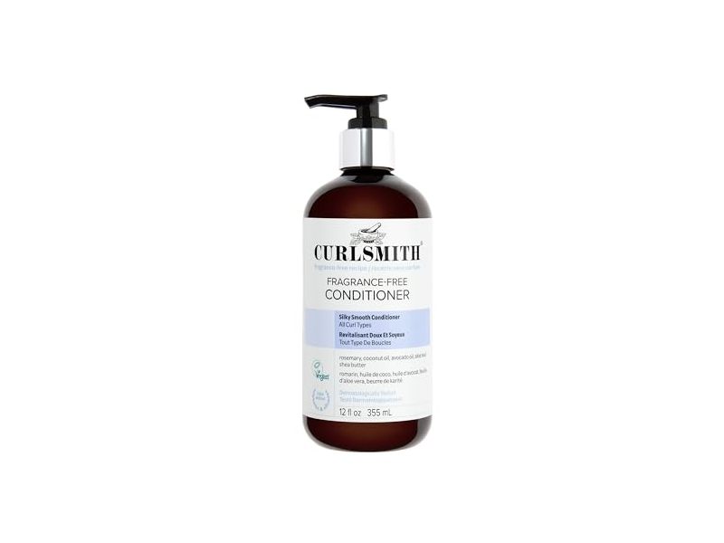 CurlSmith Conditioner, Fragrance Free, 12 fl oz/355 mL