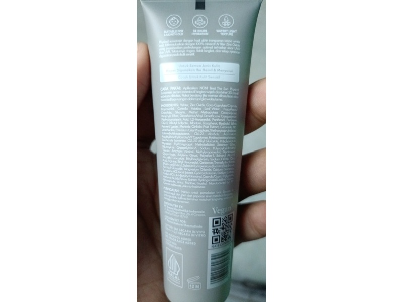 NPure Noni Beat The Sun Sunscreen, Physical, SPF 50+, PA++++, 35 mL