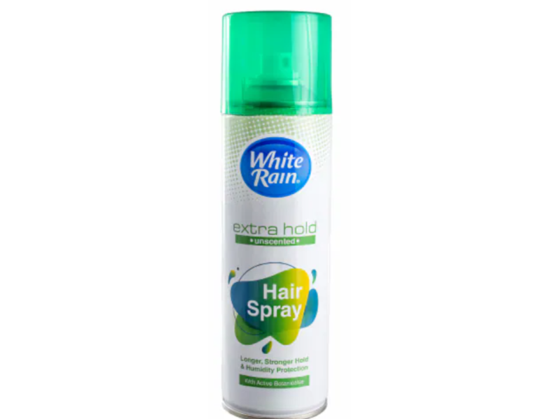 White Rain Extra Hold Hair Spray, Unscented, 4 fl oz/118 mL