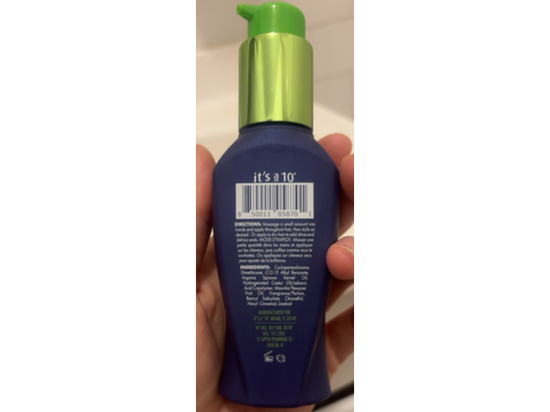 It's A 10 Miracle Styling Serum, 3 fl oz/88.7 mL