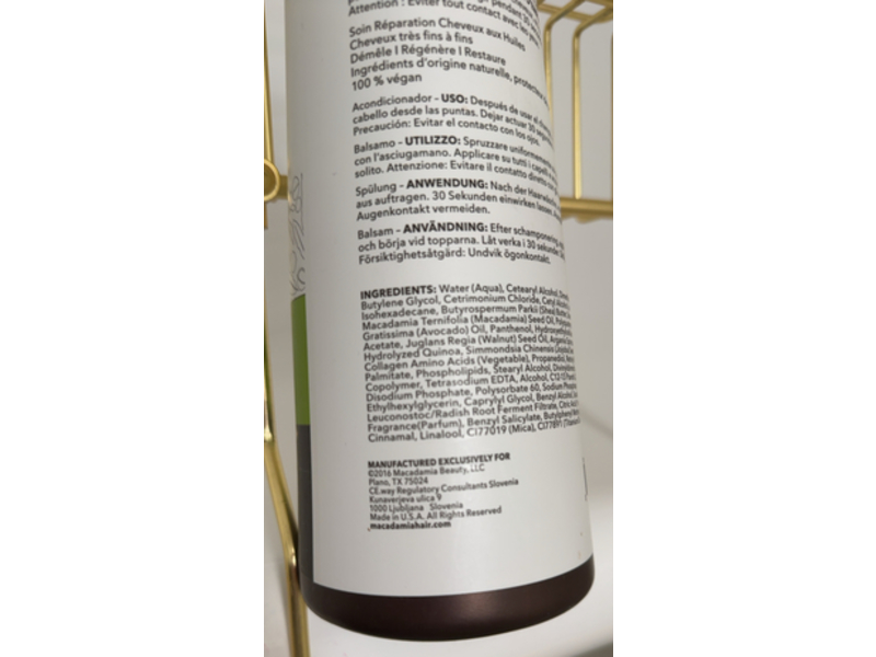 Macadamia Professional Weightless Repair Conditioner, 33.8 fl oz/1 L