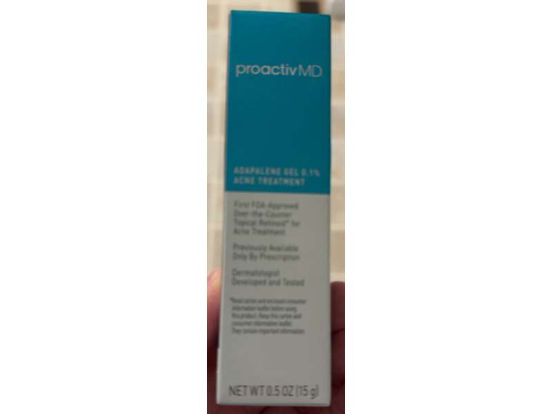 ProactivMD Adapalene Gel Acne Treatment, 0.5 oz/15 g