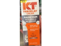 KT Pain Relief Cream, Magnesium, Arnica & 4% Lidocaine, 2.5 fl oz/73 mL - thumbnail 2