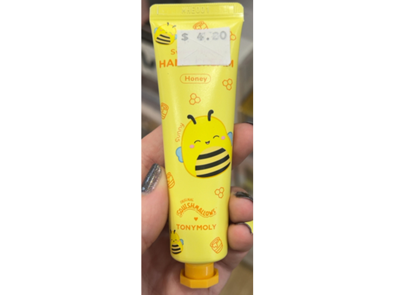 Tony Moly Hand Cream, Sweet Honey, 1.01 fl oz/30 mL