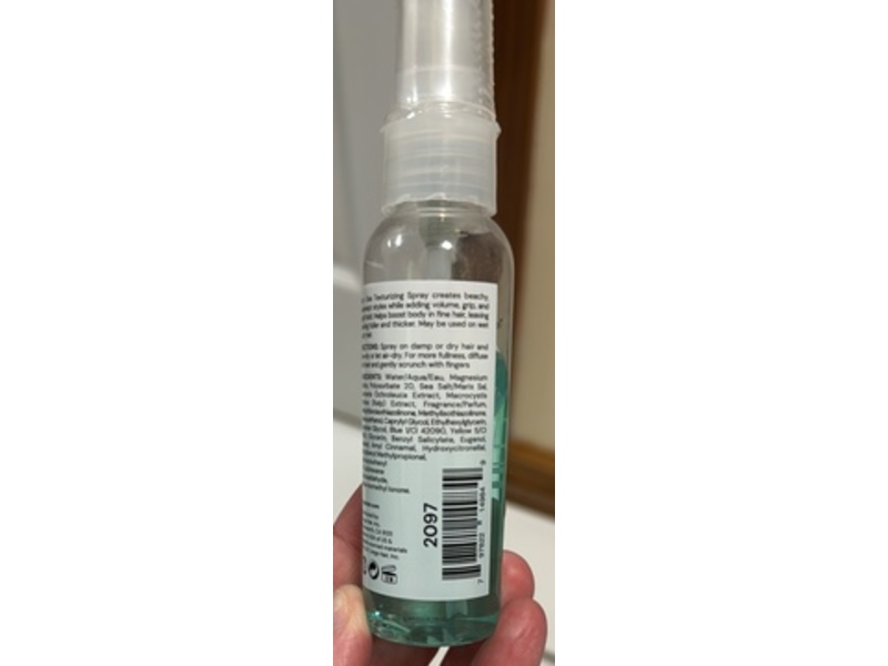 L'ange Texturizing Spray, Salt + Sea, 2 fl oz/60 mL