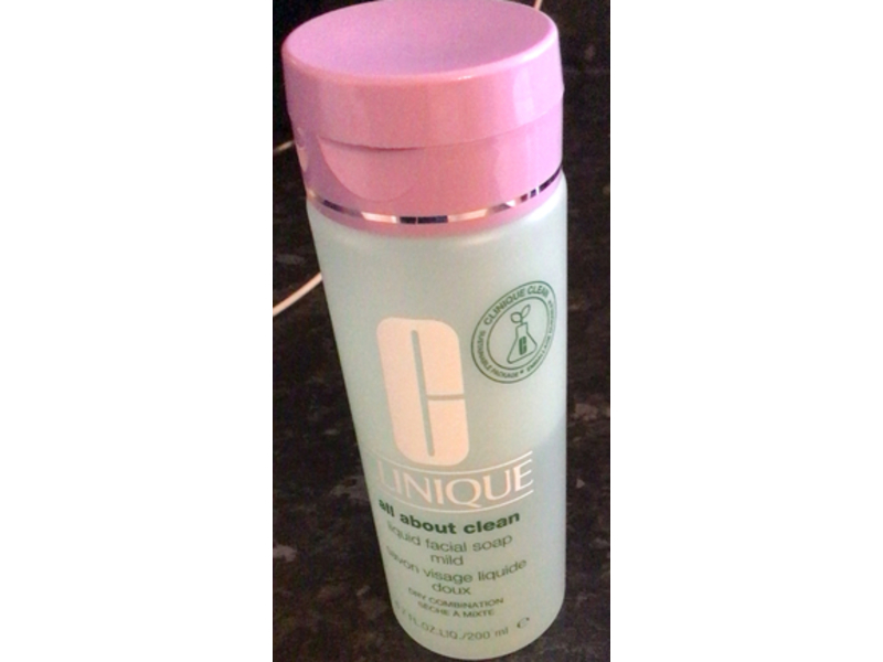 Clinique All About Clean Liquid Facial Soap Oily, 6.7 fl oz/200 mL