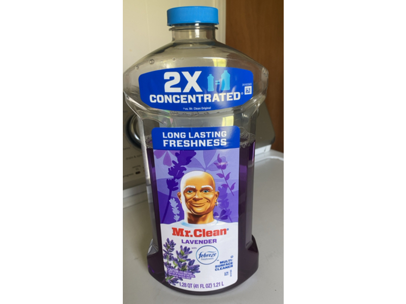 Mr. Clean Multi Surface Cleaner, Lavender, 41 fl oz/1.21 L