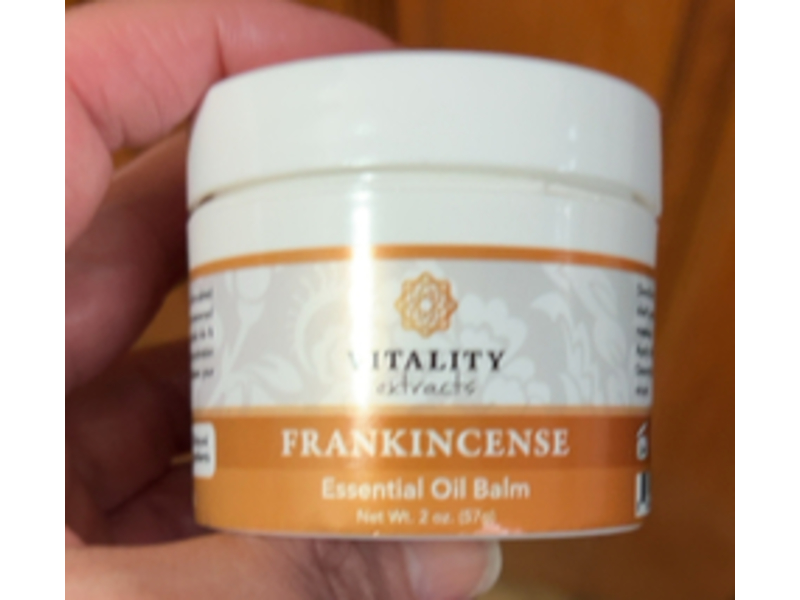 Vitality Extracts Essential Oil Balm, Frankincense, 2 oz/57 g