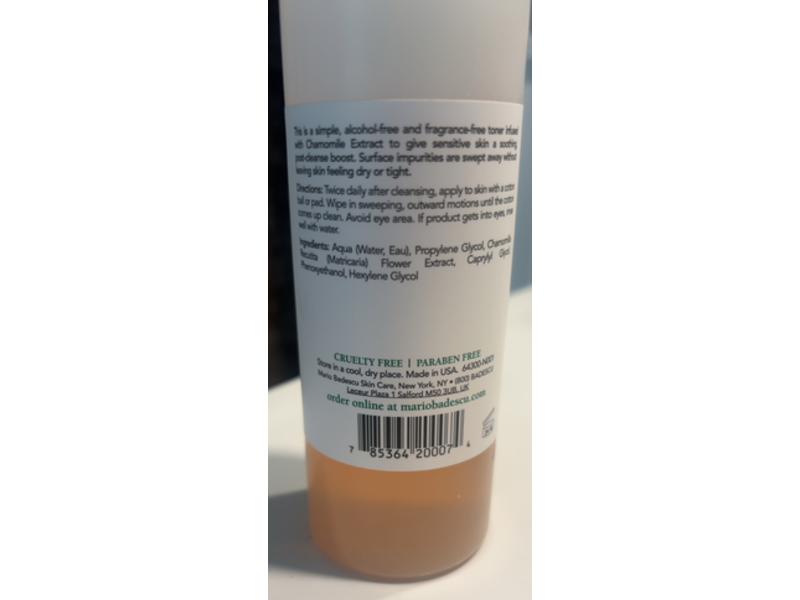 Mario Badescu Cleansing Lotion, Chamomile, 8 fl oz/236 mL