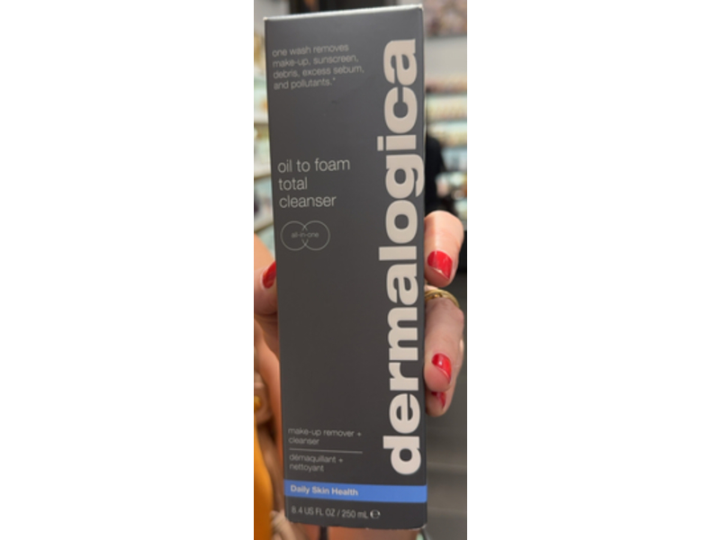 Dermalogica Oil To Foam make-up Remover + Cleanser, 8.4 fl oz/250 mL