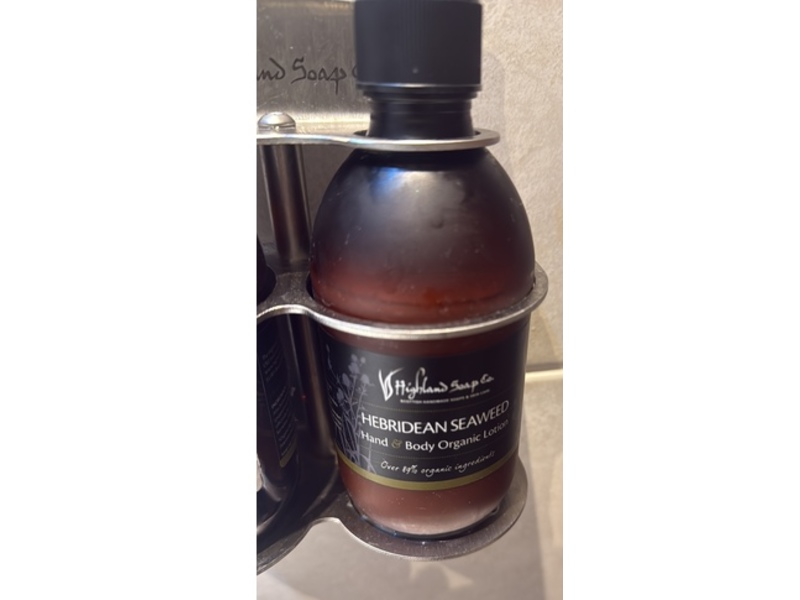 Highland Soap Company Hebridean Seaweed Hand & Body Organic Lotion, 10 fl oz/300 mL, Pack Of 2