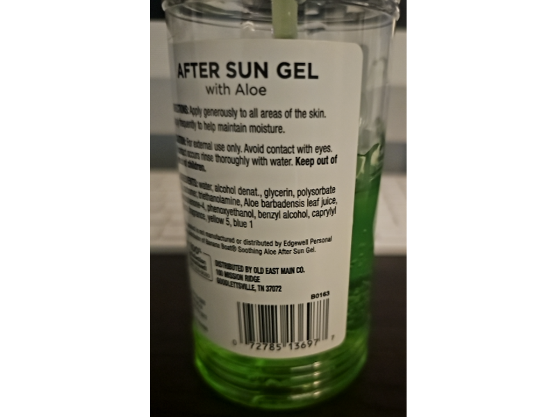 Studio Selection After Sun Gel, Aloe, 16 fl oz/473 mL