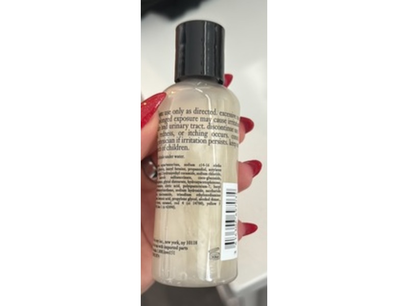 Philosophy Fresh Cream Hydrating Shower Gel & Bubble Bath, 3 fl oz/90 mL