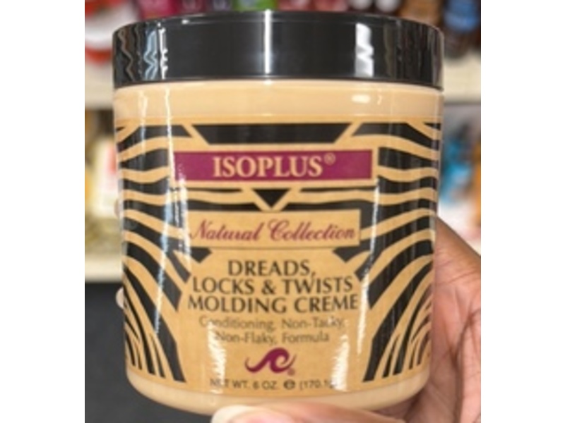 Isoplus Natural Collection Dreads Locks & Twists Molding Cream, 6 oz/170.1 g