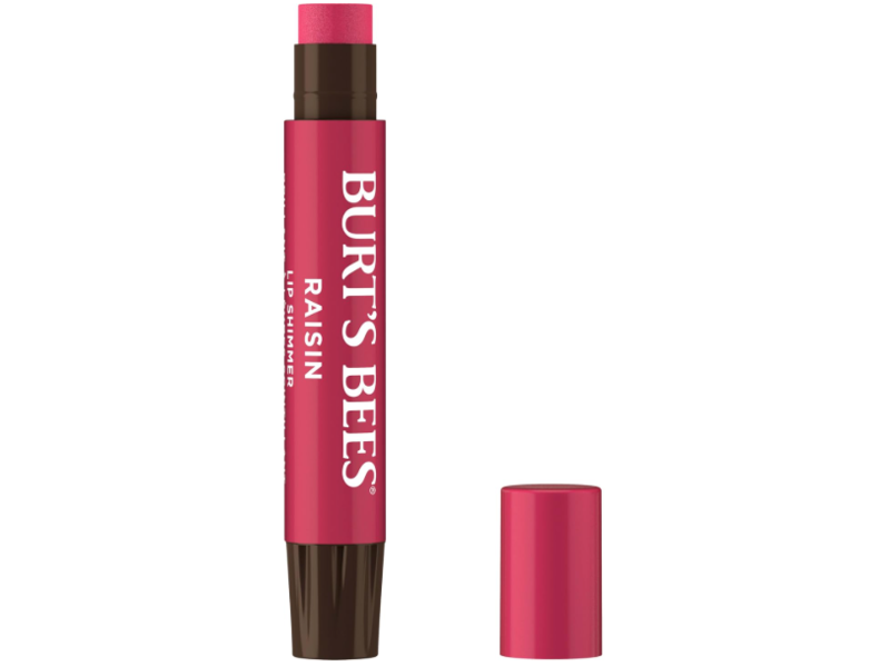 Burt's Bees Lip Shimmer, Raisin, 0.09 oz/2.5 g