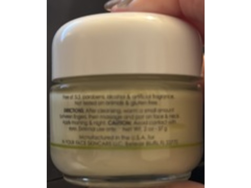 In Your Face Cream, 2 oz