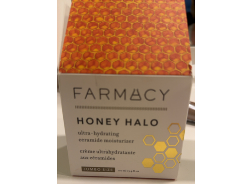 Farmacy Ultra-Hydrating Ceramide Moisturizer, Honey Halo, 3.4 fl oz/100 mL