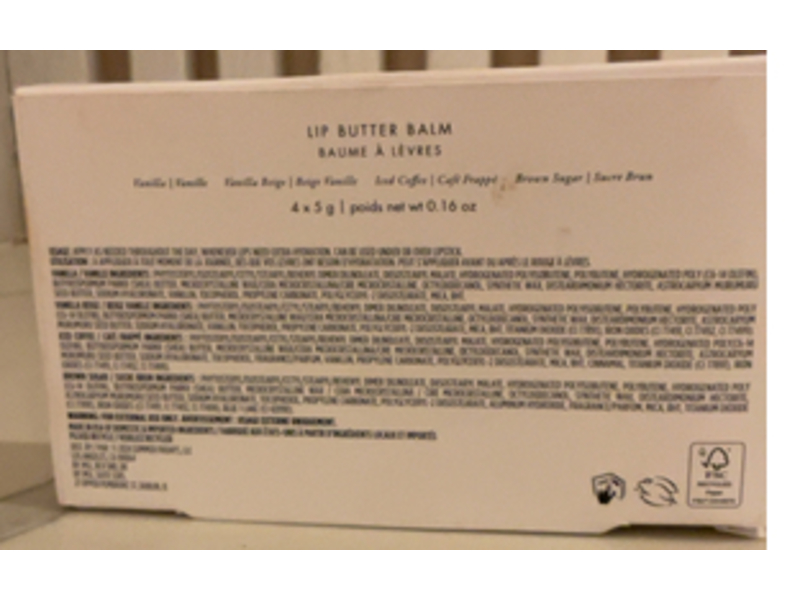 Summer Fridays The Mini Neutrals Lip Butter Balm Set, Vanilla, Vanilla Beige, Iced Coffee & Brown Sugar, 0.16 oz/5 g
