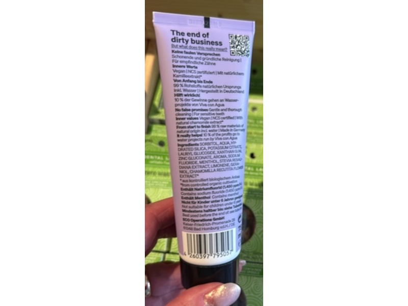 Hydrophil Sensitive Protect Toothpaste, 75 mL