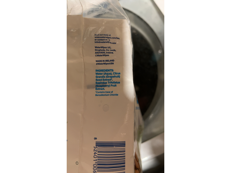 Waterwipes Hand, Face, Baby Textured Wipes, 60 Count, Pack Of 4