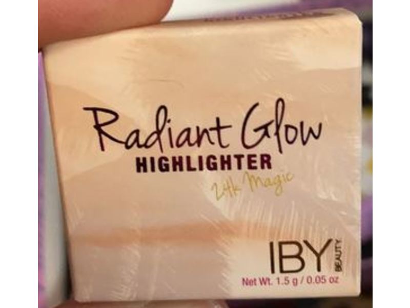 IBY Beauty Radiant Glow Highlighter, 24K Magic, 0.05 oz/1.5 g