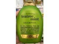 Ogx Hydrating + Shampoo, Tretree MInt, 13 fl oz/385 mL - Image 3