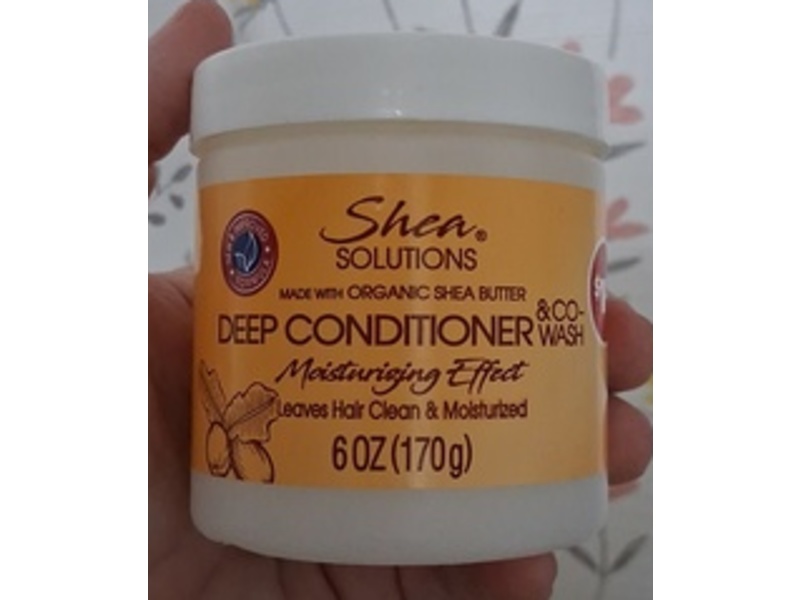Shea Solutions Deep Conditioner Wash, 6 oz/170 g