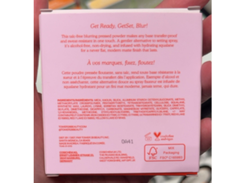 Tower 28 GetSet Blur + Set Pressed Powder, Translucent Trestles, 0.35 oz/10 g