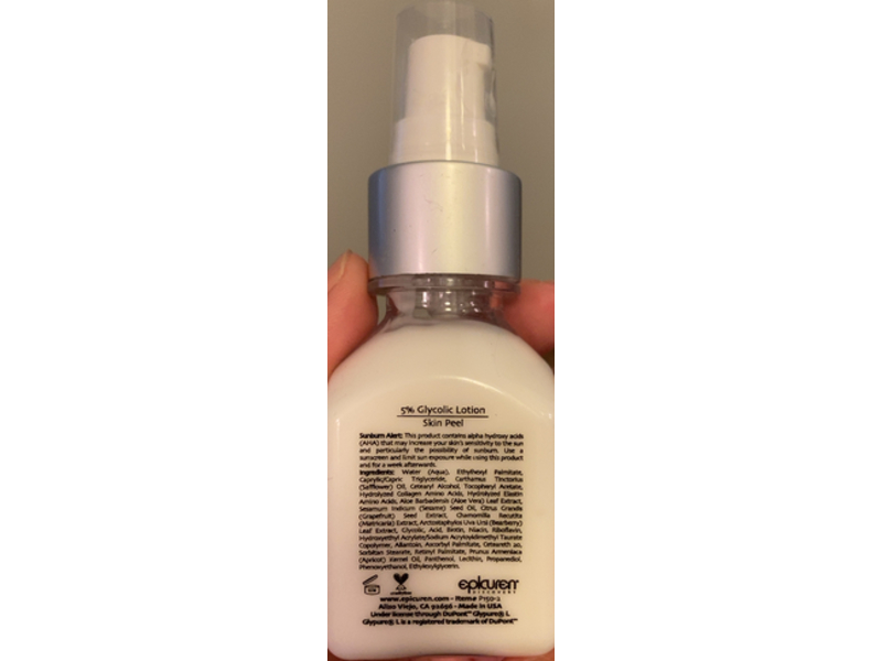 Epicuren Discovery Glycolic Lotion Skin Peel, 2 fl oz/60 mL