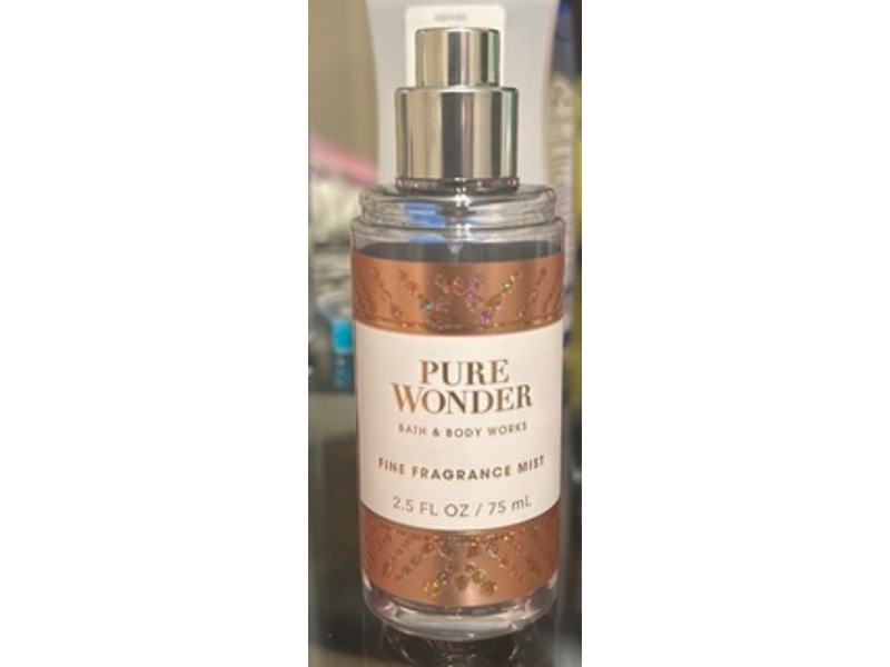Bath & Body Works Fine Fragrance Mist, Pure Wonder, 2.5 fl oz/ 75 mL