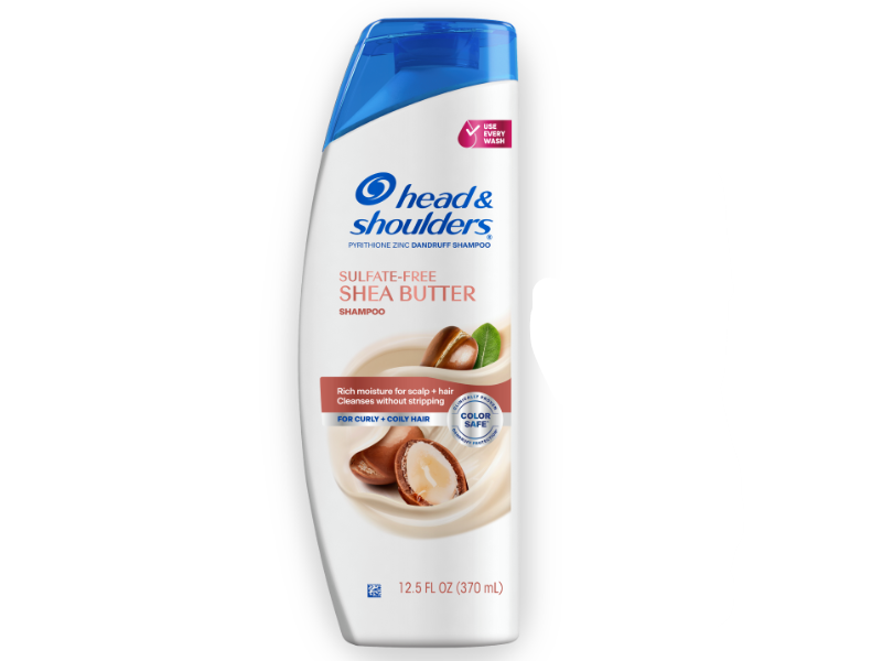 Head & Shoulders Pyrithione Zinc Dandruff Shampoo, Shea Butter, 12.5 fl oz/370 mL