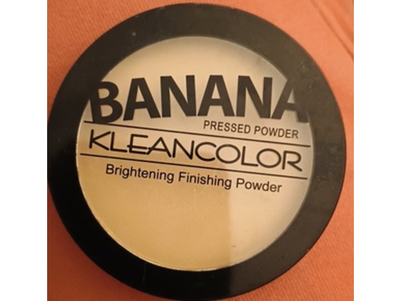 Kleancolor Pressed Powder, Banana, 0.28 oz/8 g
