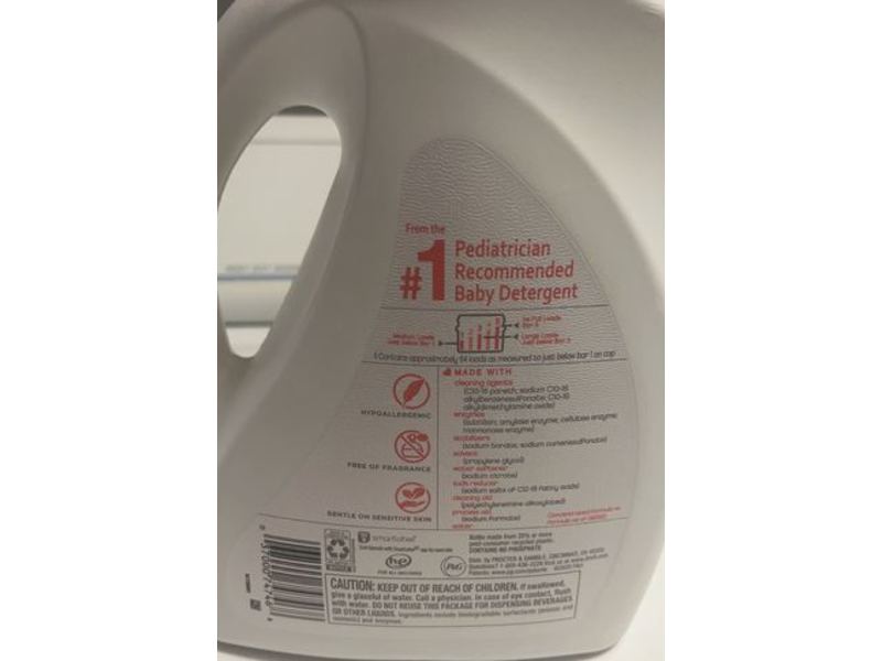 Dreft Family Friendly, Gentle and Strong, 64 Loads, 92 fl oz/2.72 L