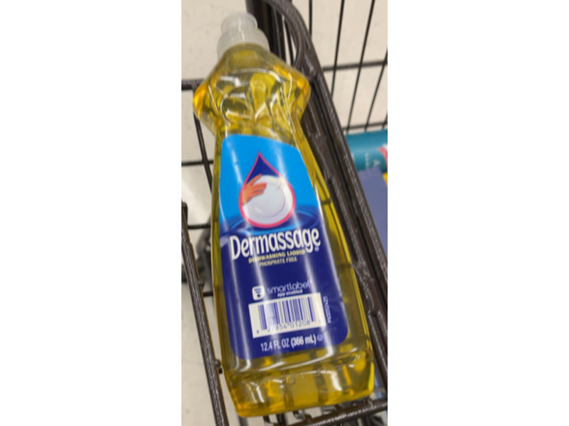 Dermassage Dishwashing Liquid, 12.4 fl oz/366 mL