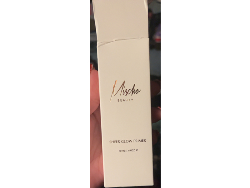 Mischo Beauty Sheer Glow Primer, 1.69 oz/50 mL