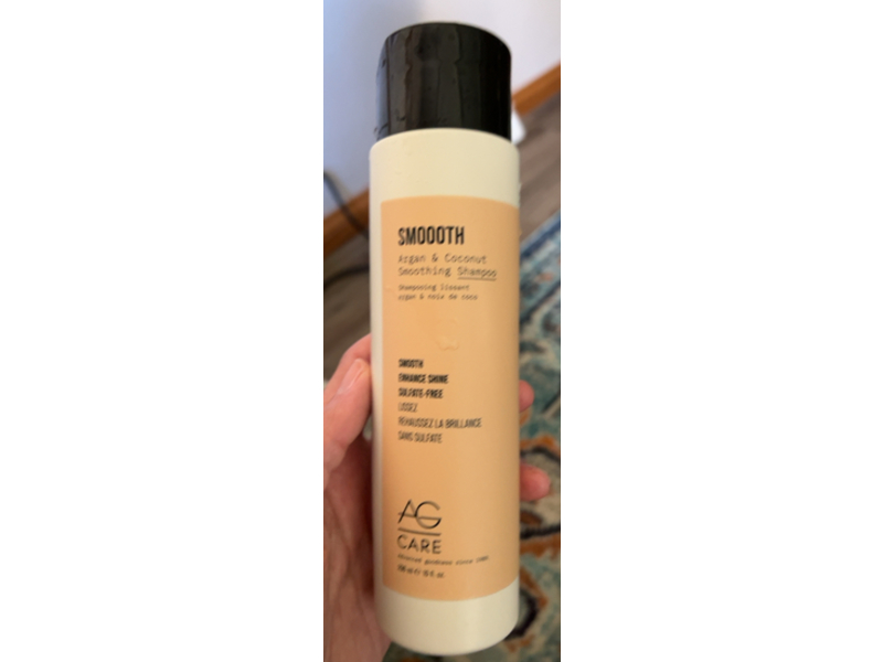 AG Care Smoothing Shampoo, Argan & Coconut, 10 fl oz/296 mL