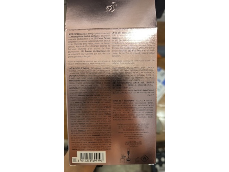 Lancome Paris Eau De Parfum, La Vie Est Belle, 5 fl oz/150 mL