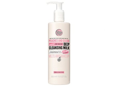 Soap & Glory 4-in-1 Wash Off Deep Cleansing Milk, Peaches and Cream