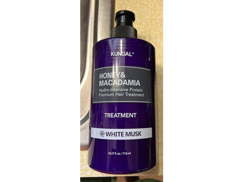 Kundal Protein Treatment, White Musk, 24.27 fl oz/718 mL