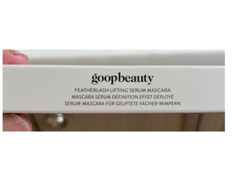 Goop Beauty Featherlash Lifting Serum Mascara, Black, 0.15 fl oz