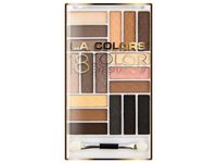 L.A. Colors 18 Color Eyeshadow Palette, Downtown Brown, 0.70 oz/19.8 g - thumbnail 1