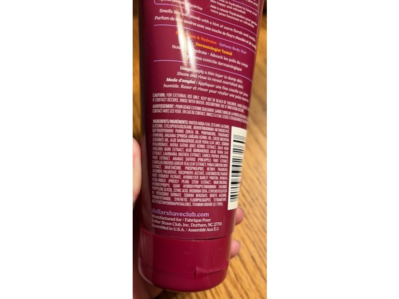 Dollar Shave Club Shave Butter, Cashmere Santal, 6oz/177 mL, Pack Of 2