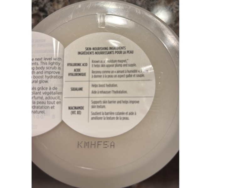 Avon Skin So Soft+ Hydroplenish Body Scrub, Hyaluronic Acid, 8.2 oz/233 g