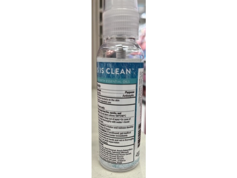 The Honest Co. Hand Sanitizer Spray, Coastal Surf, 2 fl oz/59 mL