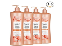 Suave Keratin Infusion Smoothing Shampoo, 28 fl oz/828 mL, Pack Of 4 - thumbnail 1
