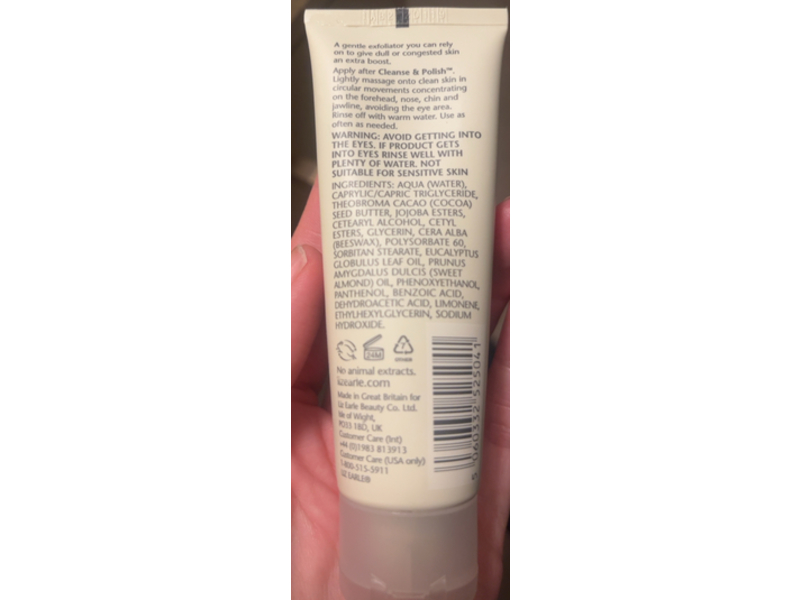 Liz Earle Gentle Face Expoliator, Naturally Active, 1.6 fl oz/50 mL