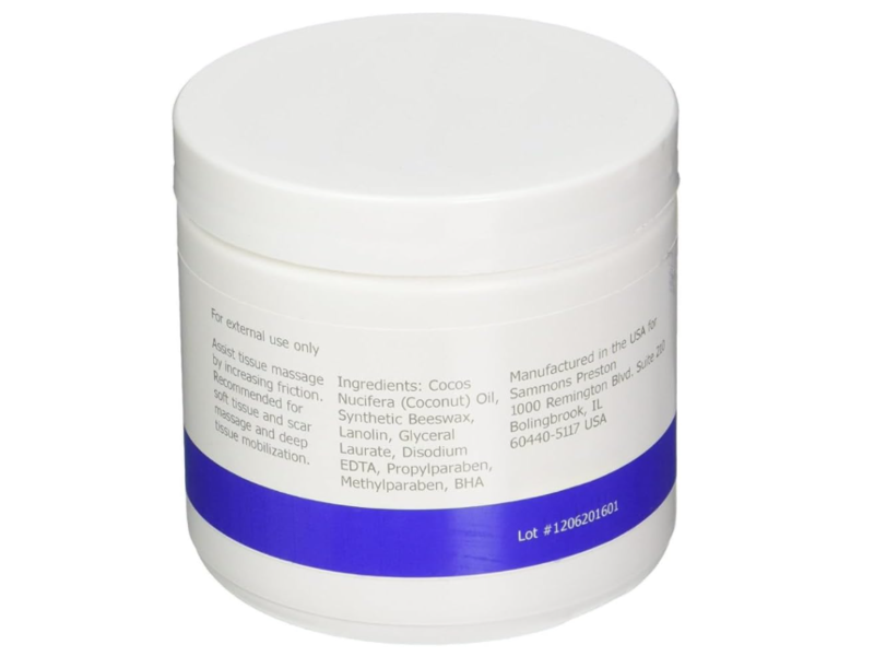 Sammons Preston Deep Prep Tissue Massage Cream, 15 oz/425 g