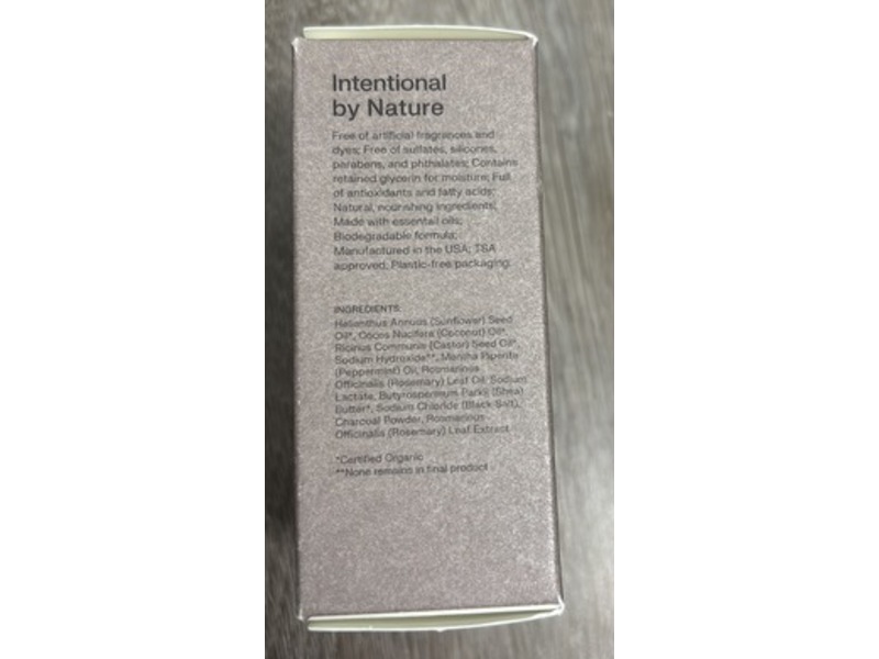 The Earthling Co. Body Wash Bar, Black Lava Salt, 5 fl oz/141 g