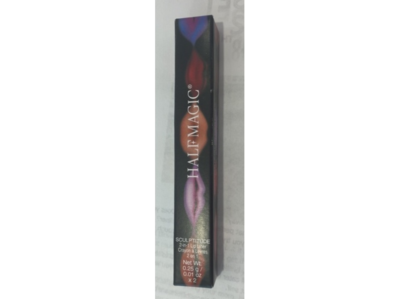 Half Magic Sculptitude 2 In 1 Lip Liner, Emo Rose & Prancing Queen, 0.01 oz/0.25 g
