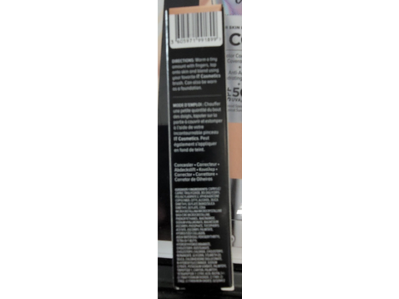 It Cosmetics Bye Bye Under Eye Full Coverage Anti-Aging Waterproof Concealer, 21.0 Medium Tan, 0.40 fl oz/12 mL